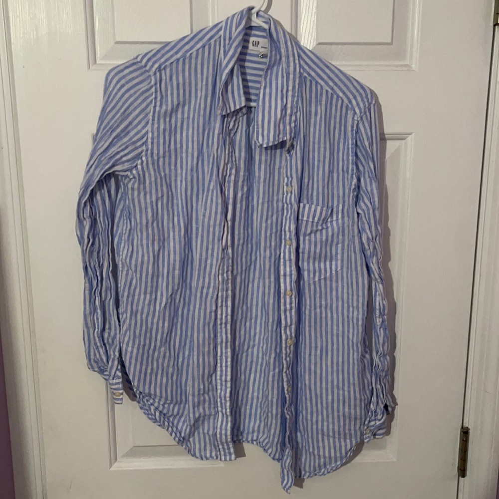 Gap linen oversized shirt/or cover up